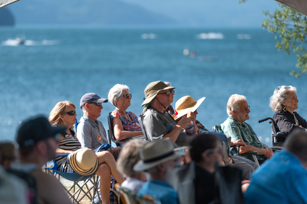 Beach Stage Audience